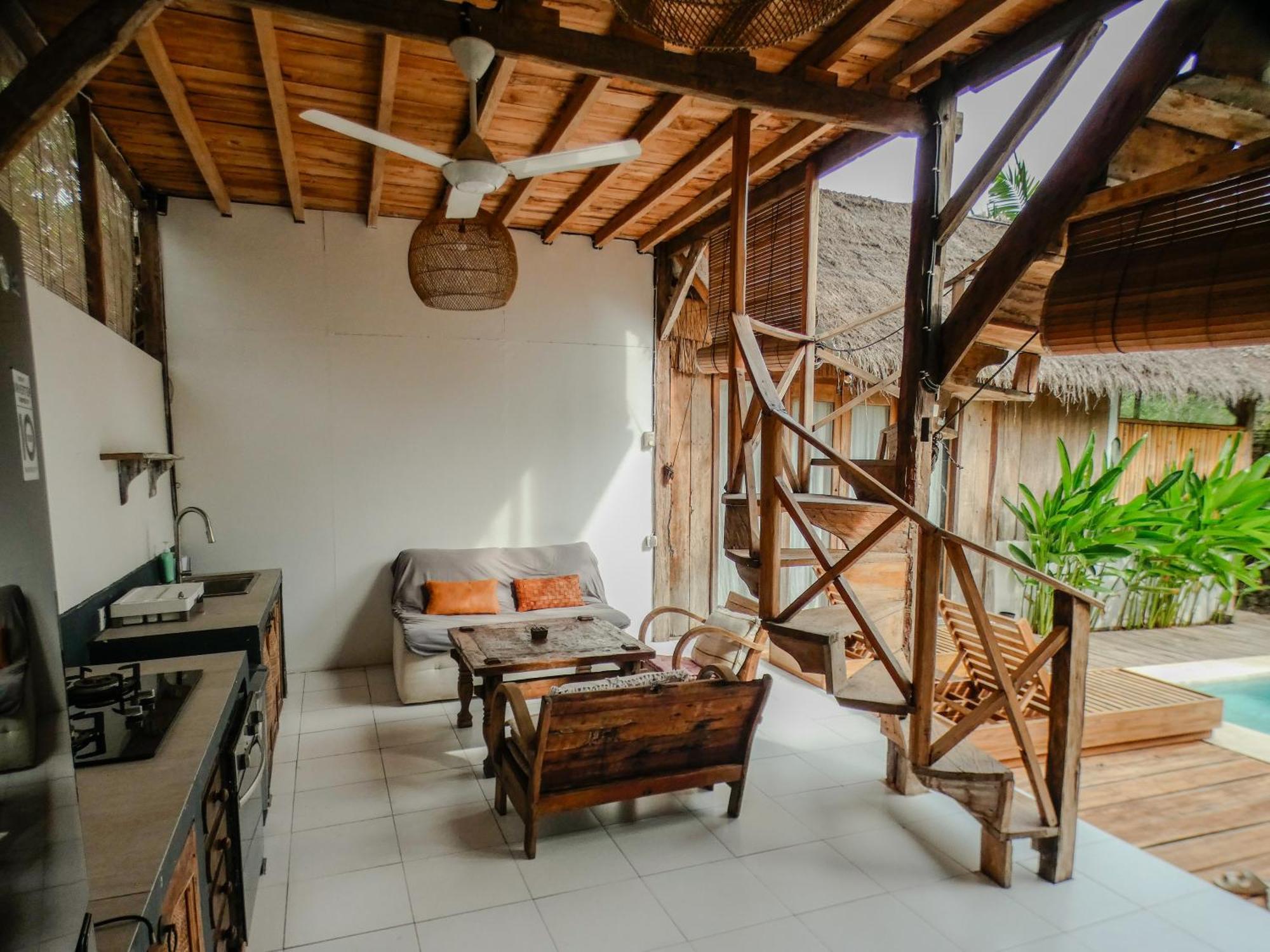 Musa Bintang Villas And Bungalows Gili Air Camera foto