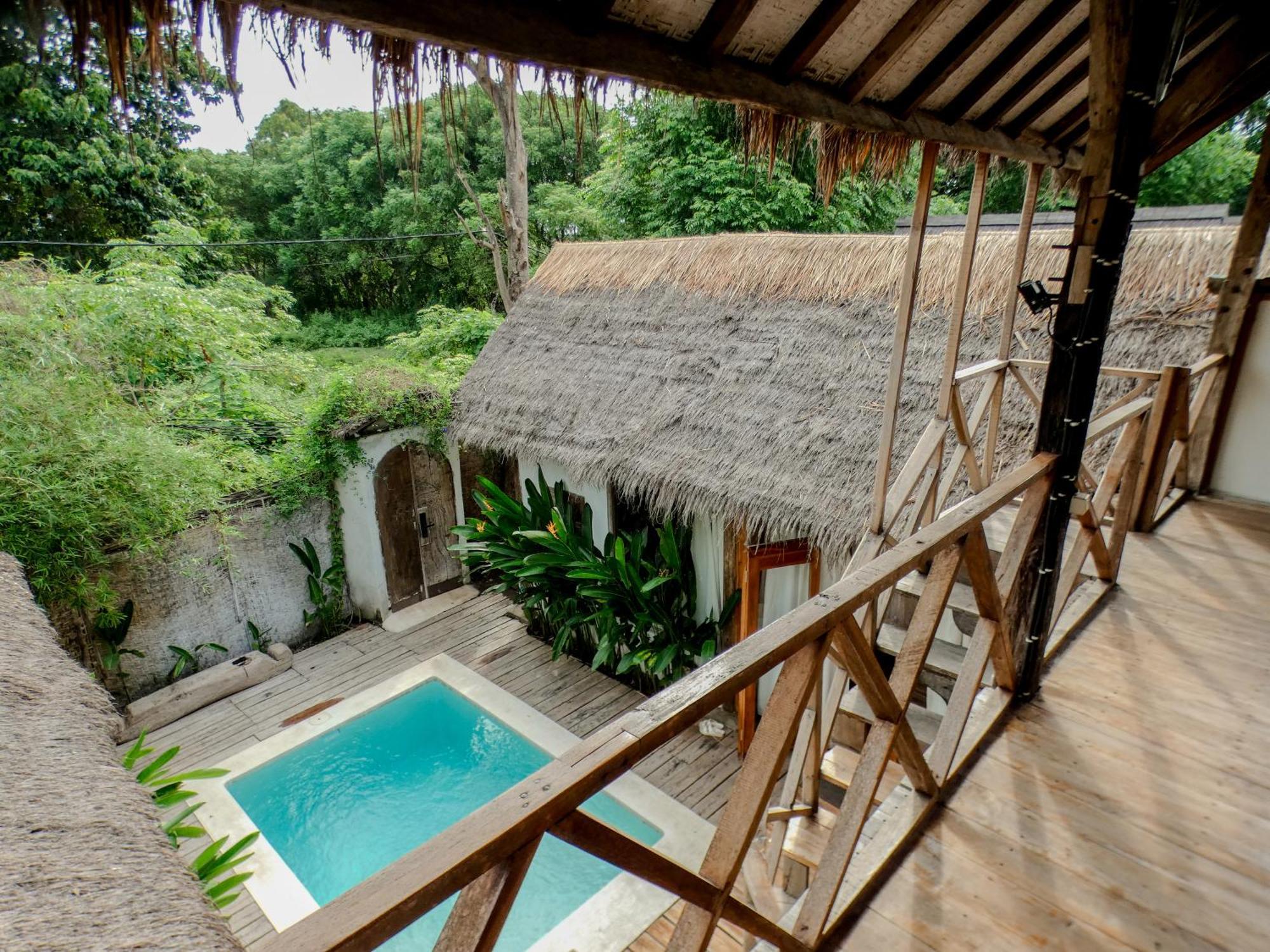 Musa Bintang Villas And Bungalows Gili Air Esterno foto